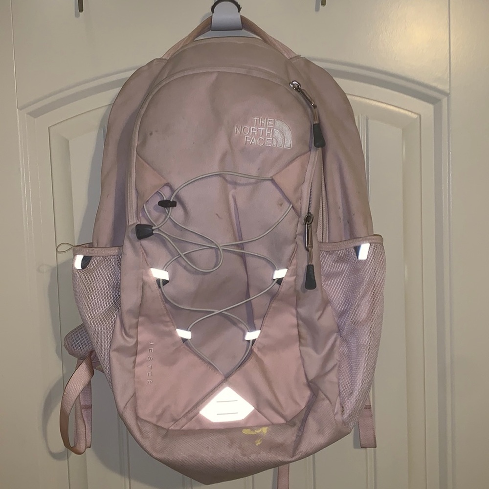 Pink Northface Back Pack